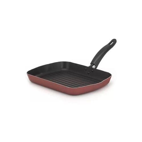 Frigideira Grill Antiaderente Revestimento Ceramico Bifeteira 26cm Duravel Cozinha