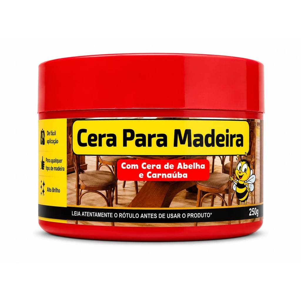 CERA PARA MADEIRA BRILHOCOR 250GR