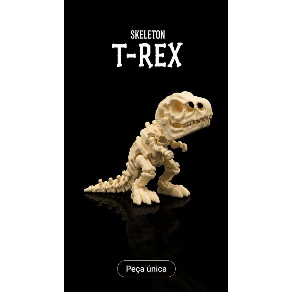 Dinossauro Esqueleto Articulado Decorativo T-REX