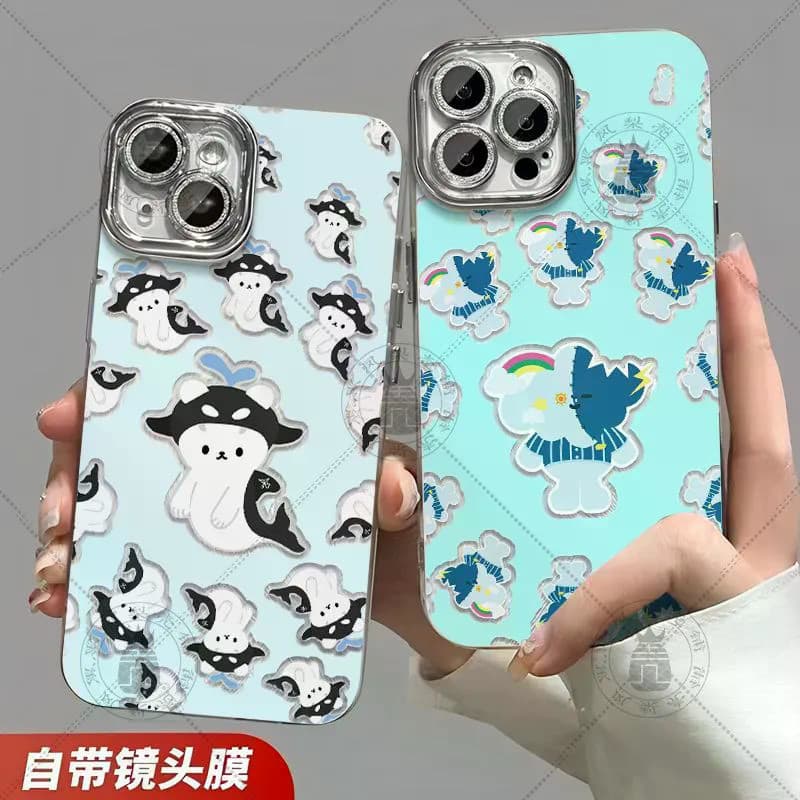 Venda Quente Novos produtos entretenimento tailandês gmm bebê bonito pena fio caso de telefone para Iphone 17 16 15 14 p
