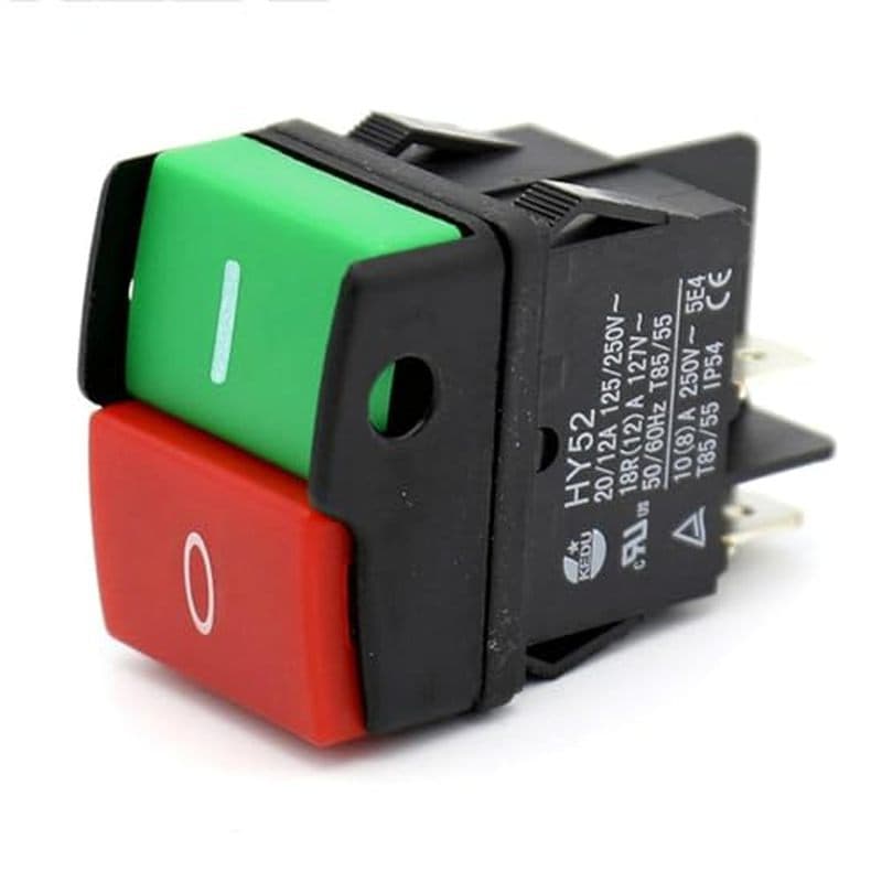 Botão Liga/Desliga Do Equipamento HY52 Para Interruptor De Dispositivo Mecânico Marinho De Balancim De Barco De 4 Pinos