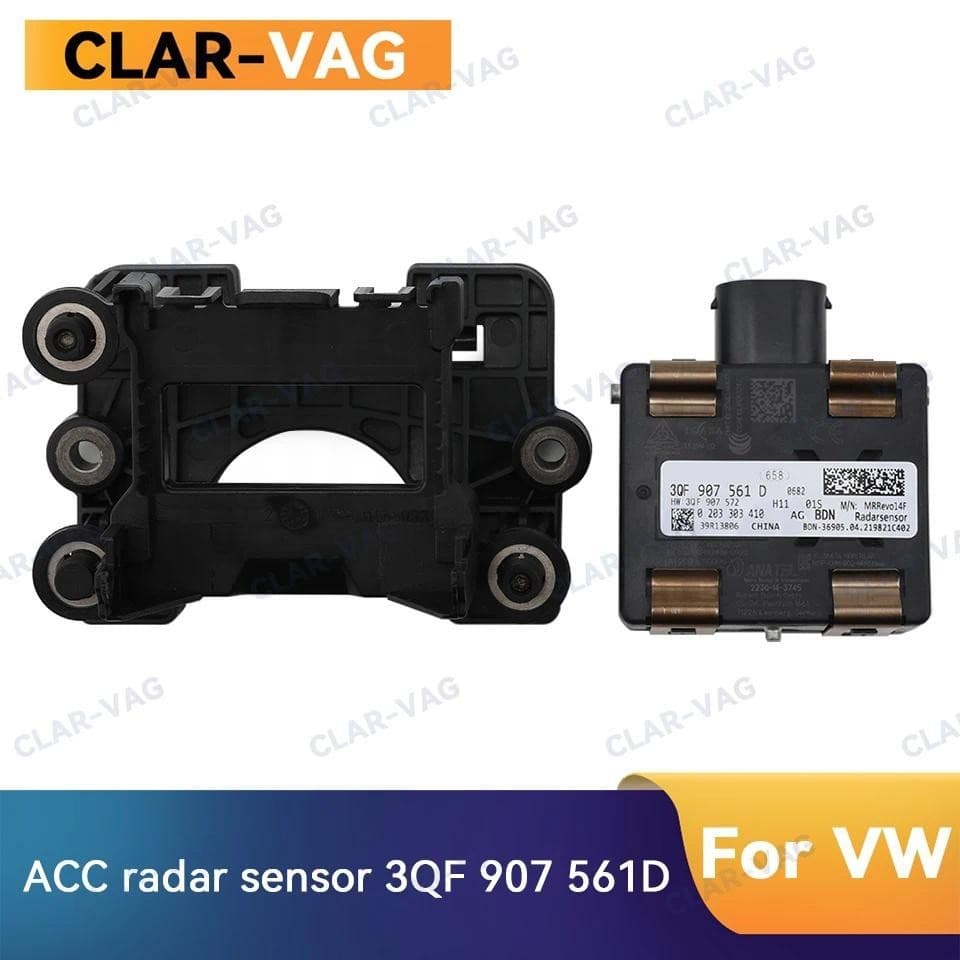 Para VW Passat B8 3QF 907 561D ACC Sensor De Radar De Controle De Cruzeiro Adaptativo 3Q0 907 704A Suporte Peças Automot