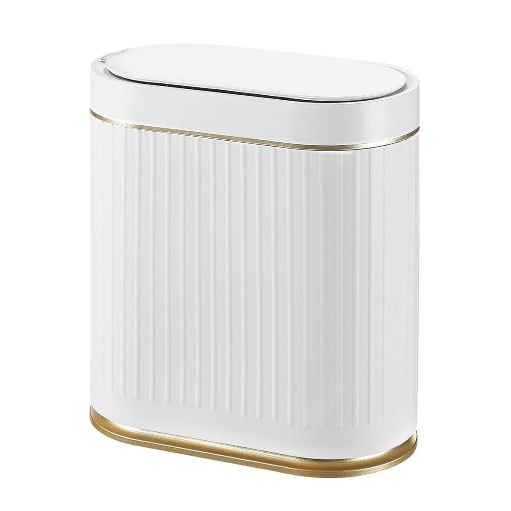 Lixeira de Banheiro SYNCVIBE com Tampa Automática, Sensor de Movimento, Capacidade de 2 Galões (7,5 Litros), Lixeira Int