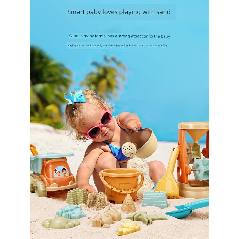 🔥 Brinquedos de Praia 🔥 VENDA QUENTE Presente para Criança Brinquedos de Areia Castelo Infantil Bebê Menina Brinquedo