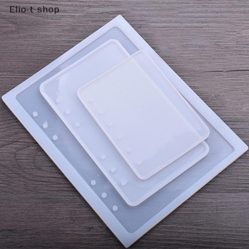 Elio-t/A6/A5 Forma De Caderno Silicone Molde De Livro De Resina DIY Epóxi De Cristal COD