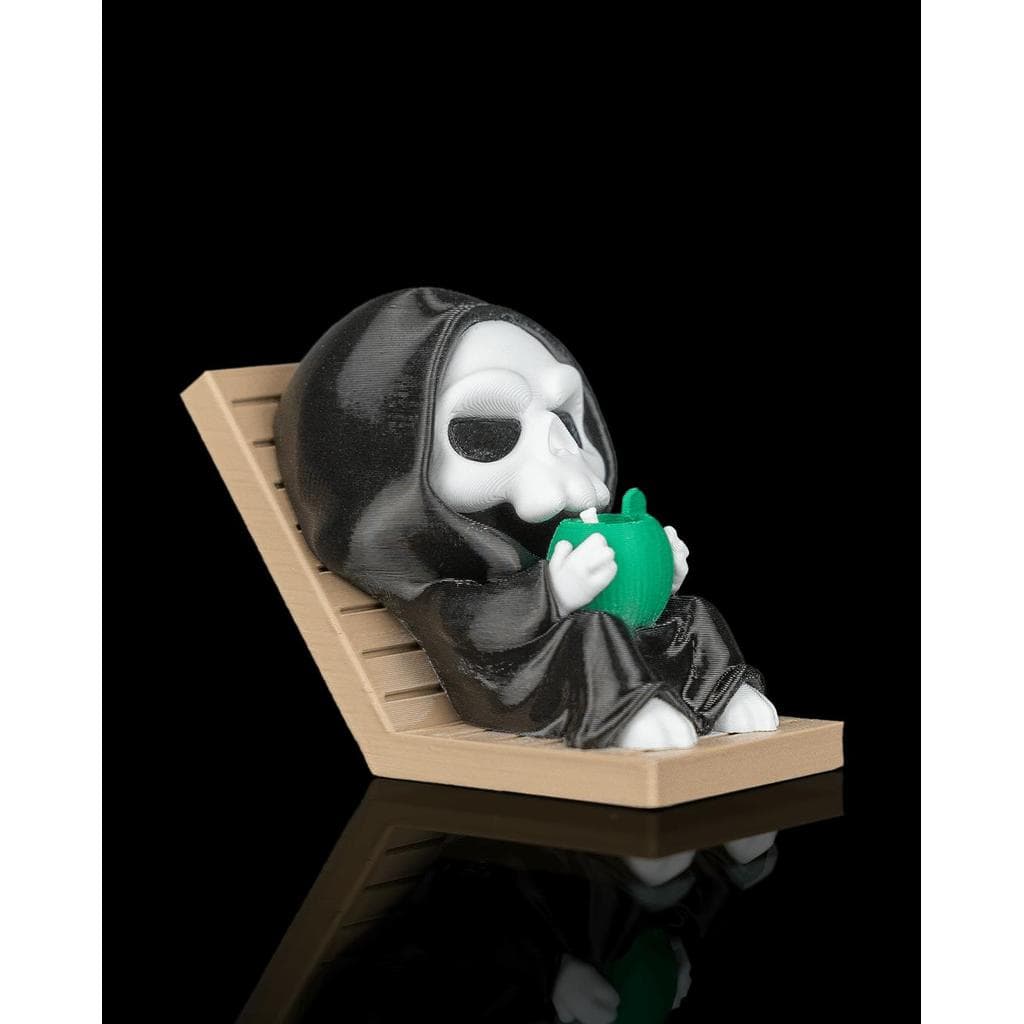 Chaveiro / Action Figure "Rest in Paradise" – A Morte de Férias Impressa em 3D
