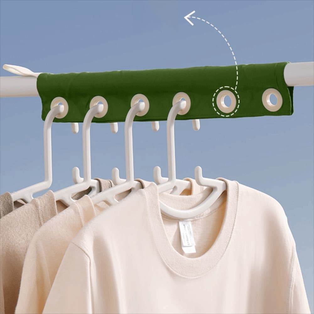 Cabide À Prova De Vento , Clipe Removível Para Roupas De Tecido Com 6 Furos , 6 Clipes , Rack Portátil Secagem De Viagem