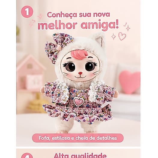 Boneca Chaveiro Valentina Lamimi Oficial