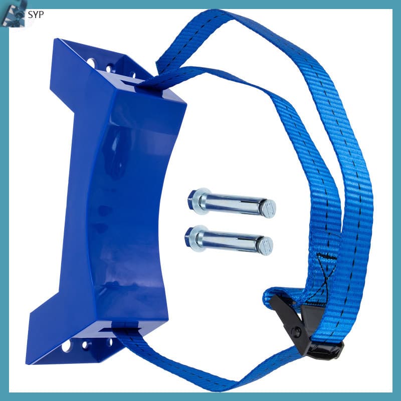 🏠 1Conjunto Suporte Azul Para Cilindro De Gás Propano E Nitrogênio Parede ABS Resistente