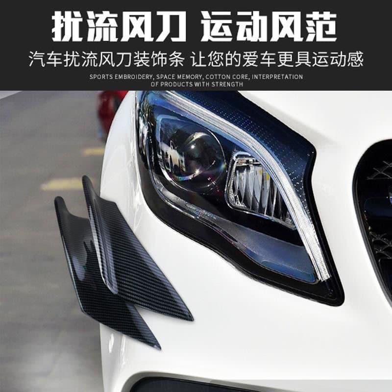 🔥 VENDA QUENTE 🔥 Defletor de Parabrisa Acessório Decorativo Automotivo Spoiler Carro Automóvel Geral Modificado Faca D