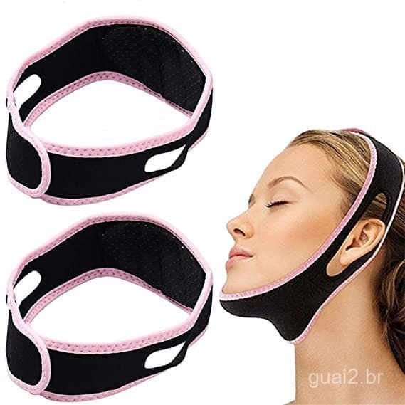 1 Peça de Cinta de Lifting Facial / Redutor de Pressão Facial com Duplo Queixo, Antirrugas Indolor