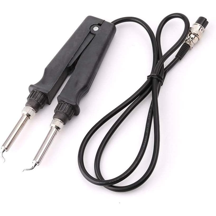 Tegongse 902 ESD SMD Pinça Dupla para Ferro de Solda, Alicate de Aquecimento, Ferramenta de Soldagem, Acessórios para Es
