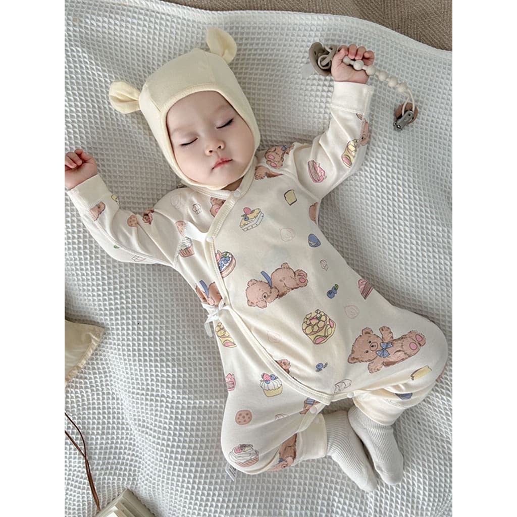 Roupas de bebê recém-nascido primavera outono bebê recém-nascido roupas de outono 52 tamanho macacão de bebê outono inve