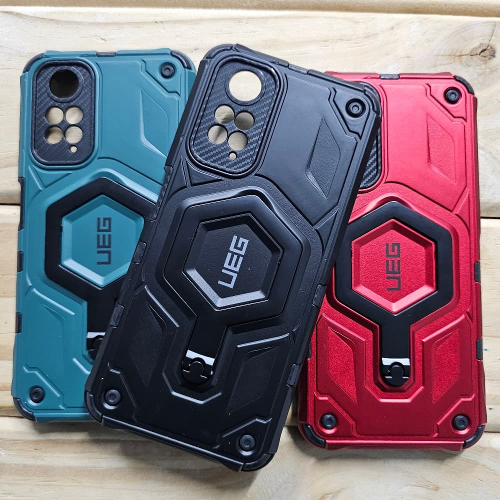Capa Capinha Xiaomi Redmi Note 11 4G / Note 12S / Note 11S 4G Premium Anti Impacto + Suporte 360°
