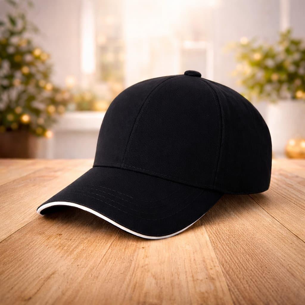 Boné Liso de Algodão Aba Curva com Regulagem Escolha a Cor