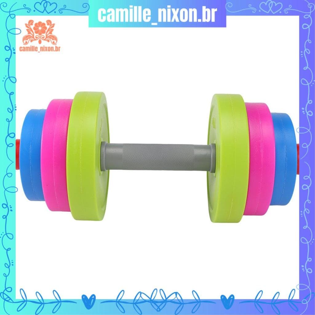 [camille_nixon.br] Brinquedo Infantil Com Halteres Equipamento De Treinamento Sensorial Levantador De Peso Brinquedos In