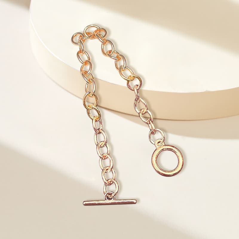 Pulseira feminina exclusiva com fivela OT de alta qualidade