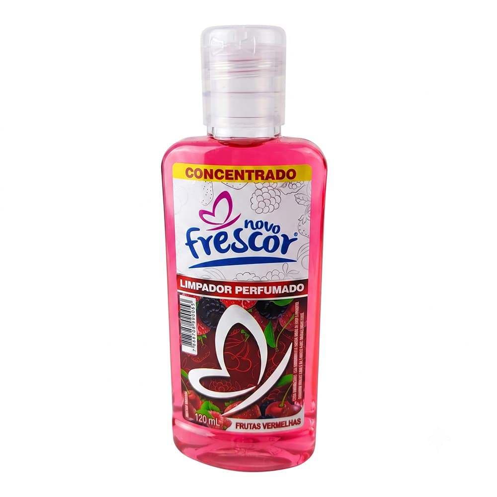 Limpador Perfumado  Concentrado 120ml Frutas Vermelhas
