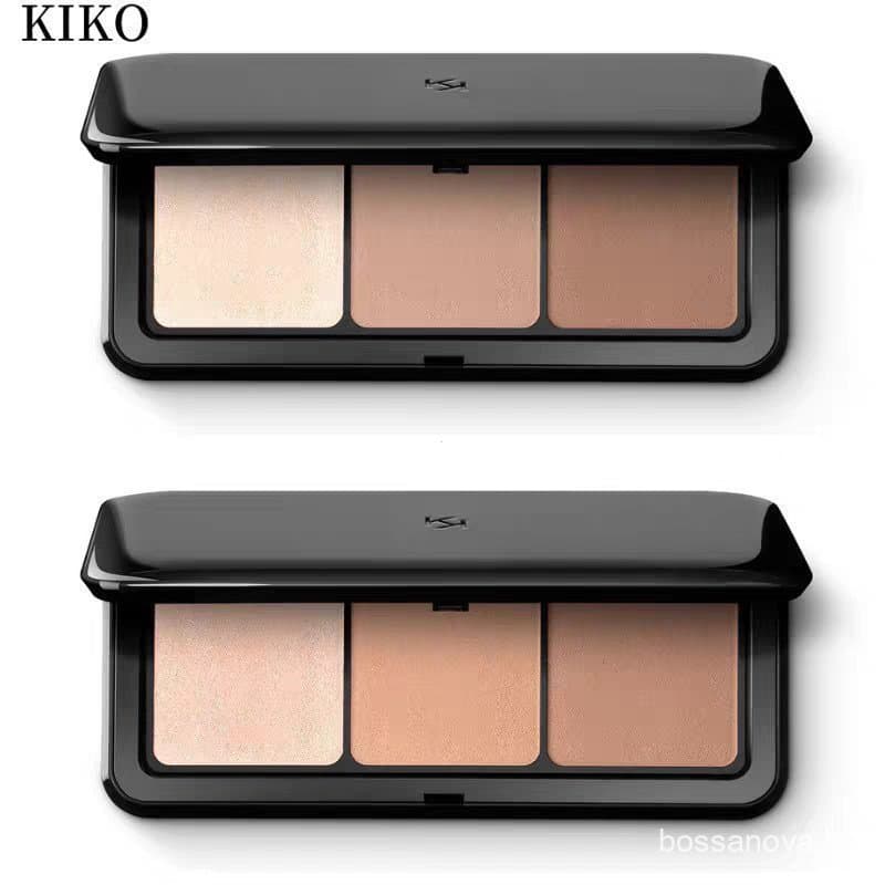 Disco Higienizador Multifuncional KIKO 7g para Contorno Tridimensional, Três Cores, Acabamento Brilhante e Fosco