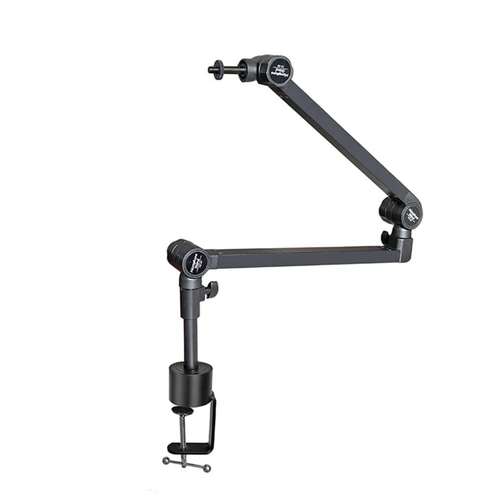 Suporte versátil para braço de microfone ERYUE Suporte para mesa Suspensão giratória de 5 eixos Microfone com rotação
