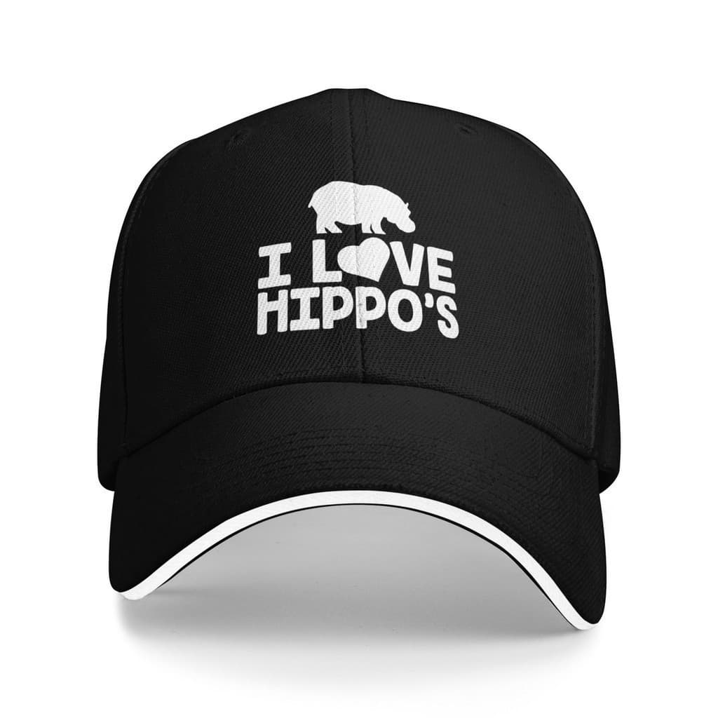 Boné De Beisebol Mais Vendido Do Eu Amo O Hipopótamo