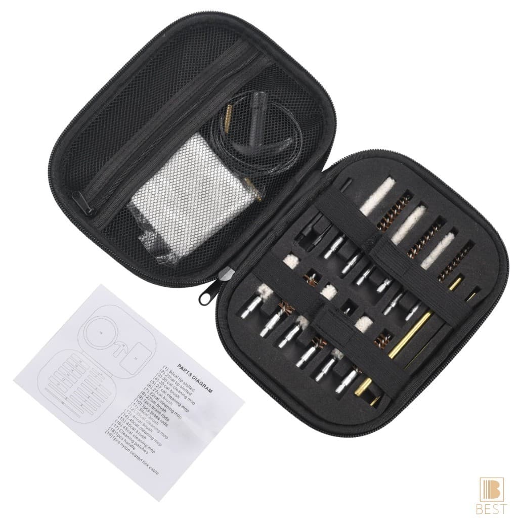 Conjunto De Escova De Limpeza De 19 Peças-Ferramenta De Remoção De Poeira Para Manutenção