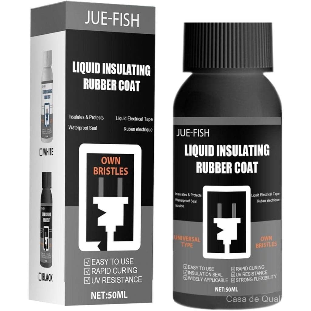 Fita Isolante Elétrica Líquida, Selante Impermeável de Alta Temperatura 50ml, Material Isolante de Secagem Rápida, Resis