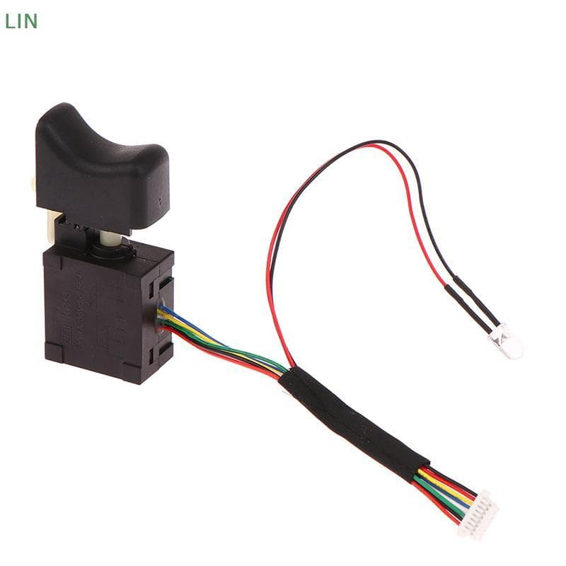 1Pc Interruptor De Broca Elétrica Ajustável Controlador Velocidade Chave Sem Escova Ferramenta