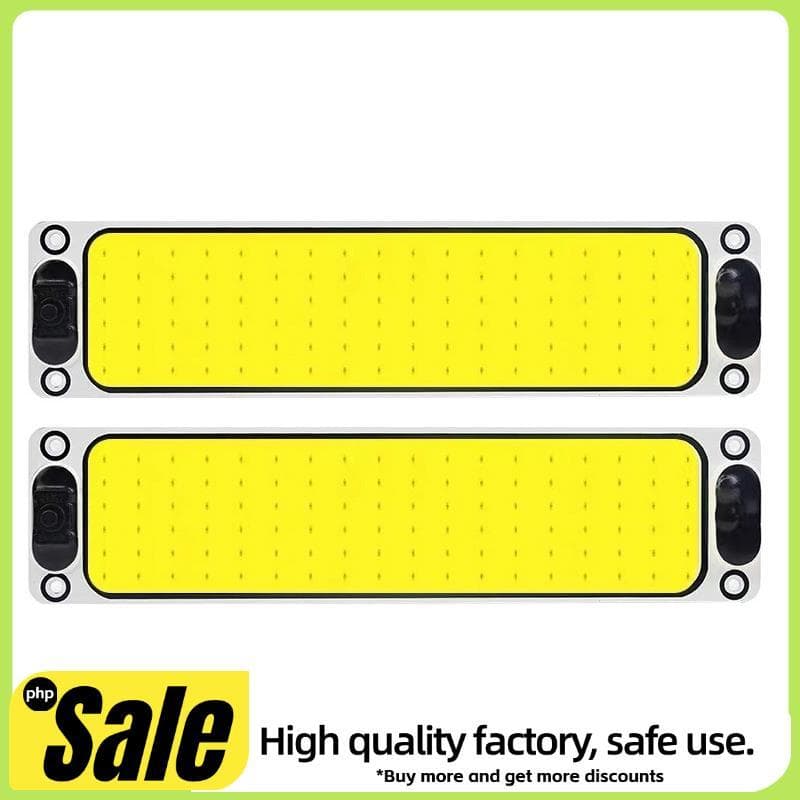 2 Pçs Espiga Branca 108 LED 12V 24V Teto Interior Com Fio Lâmpada Painel Cúpula Auto Do Carro Placa De Leitura Luz
