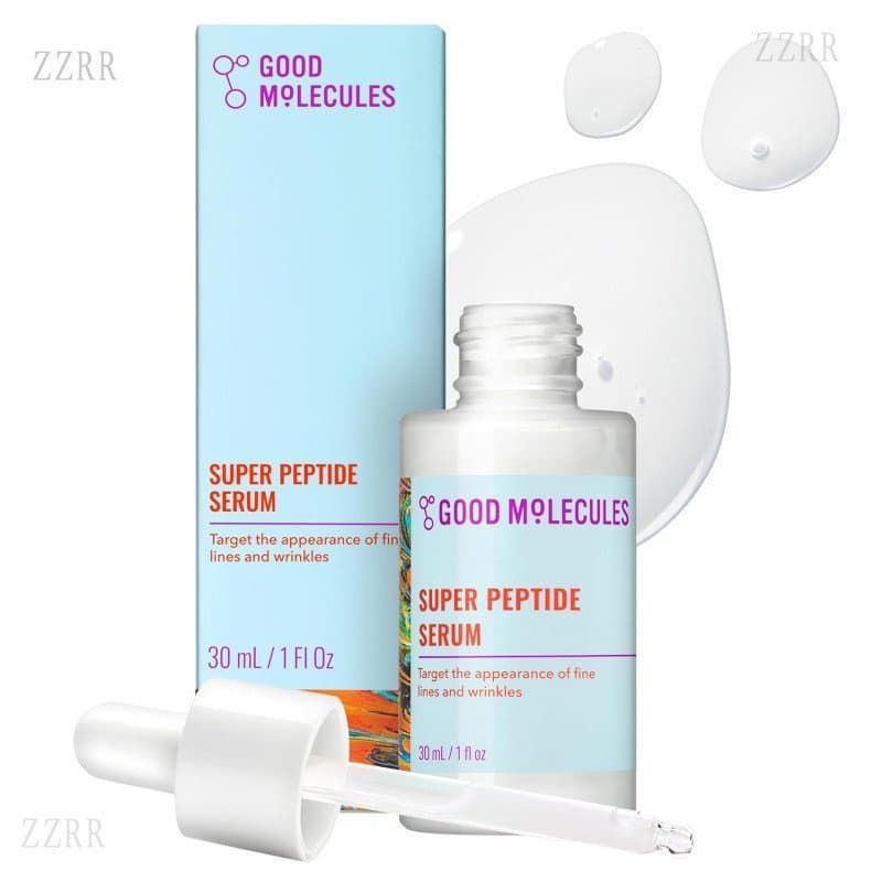 GoodMoleculesSuperPeptideSerum-Sérum Facial Anti-envelhecimento com Peptídeos e Tripeptídeos de Cobre para Preencher e F