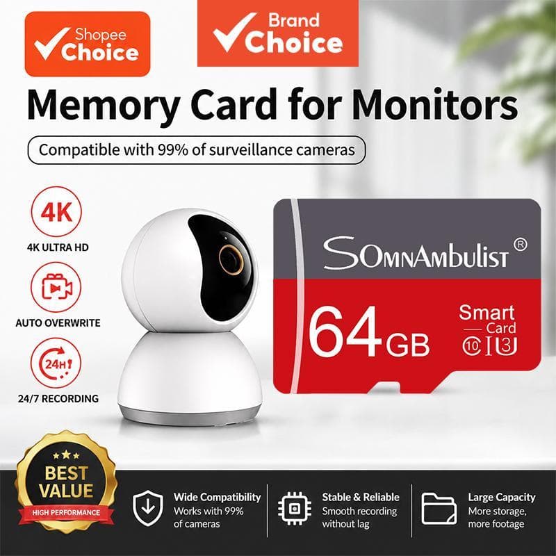 Micro SD/TF Cartão de Memória 128GB 64GB 32GB Cartão de Memória Flash HD Gravação em Loop Suporta Gravador de Carro,