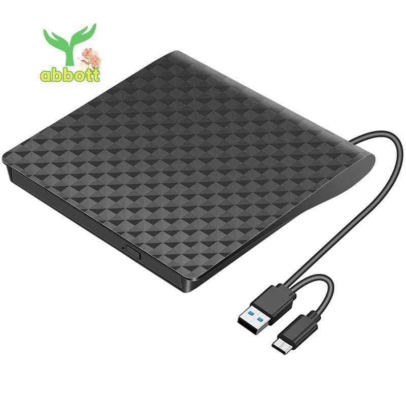 [Quick A] USB 3.0 Tipo C Leitor De CD DVD Externo Unidade Óptica Portátil De Gravador De Para Laptop E Desktop