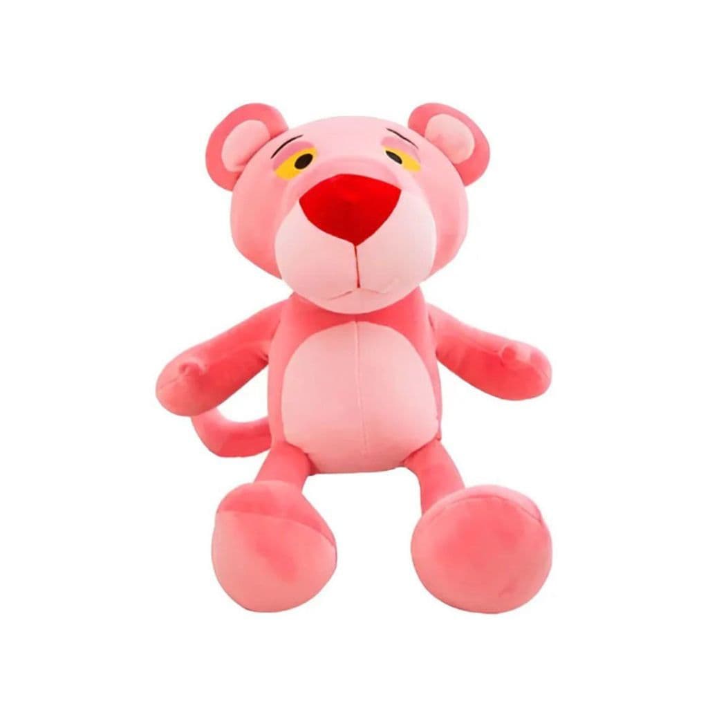 Pelúcia Pantera Cor de Rosa 25cm Hipoalergênica