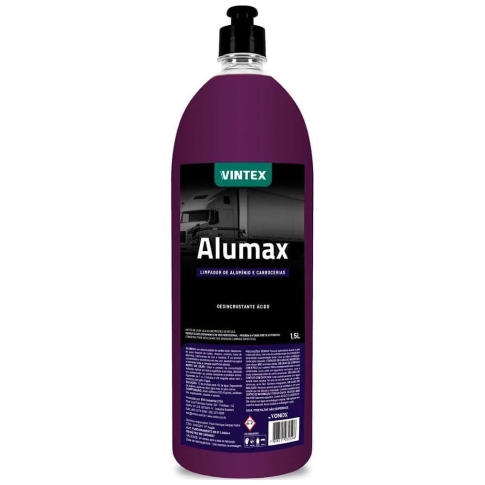 Desincrustante Ácido para Alumínio Alumax Vintex 1,5L