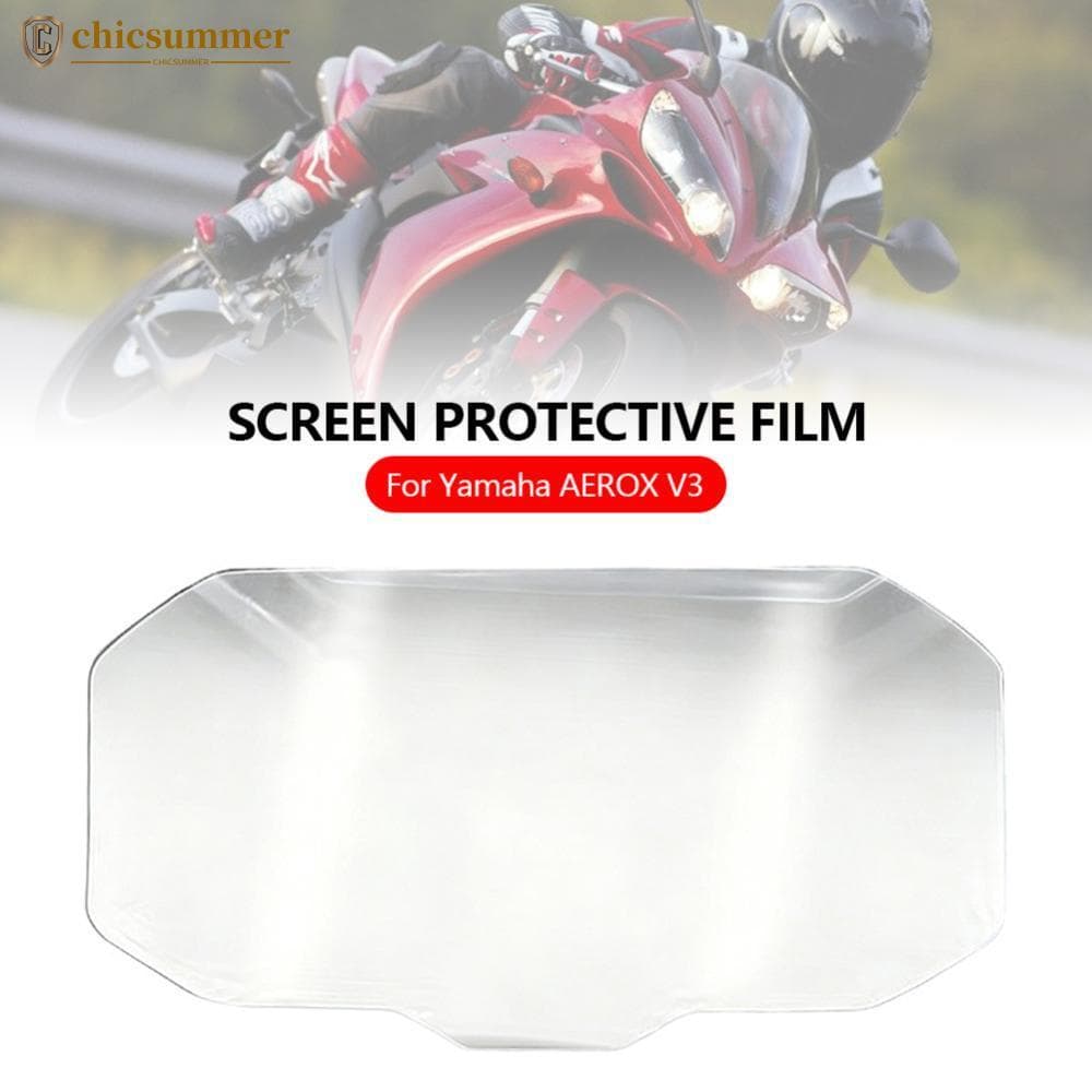 CHICSUMMER Filme De Proteção De Tela De Motocicleta Acessórios Contra Arranhões Protetor Capa Guarda Instrumento Painel