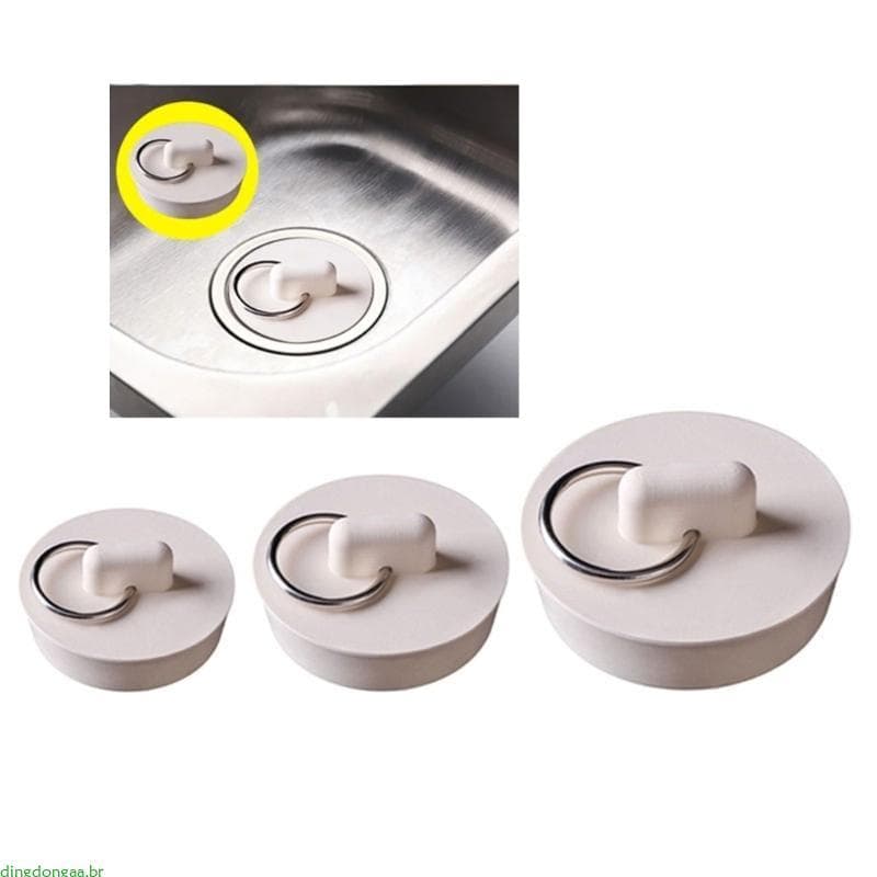 Dongdonga Plugue Banho Borracha Rolha Drenagem Pia Plug Banheira Mop Piscina Para Washb
