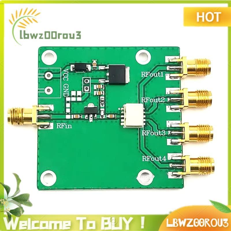 Amplificador De Baixo Ruído 1 A 4 Interface ADC 7-15V 10-1000MHz 16DB