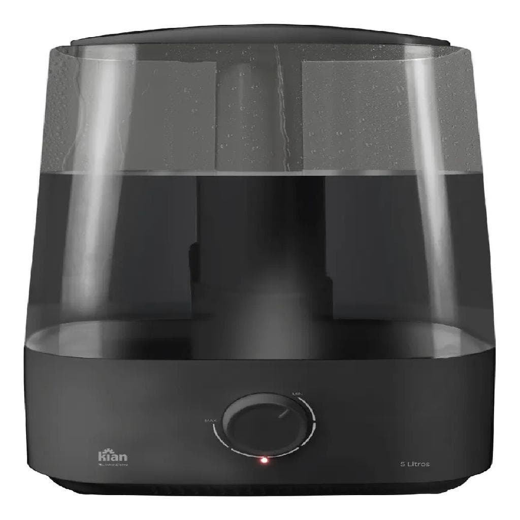 Umidificador De Ar Ultrassônico 5 Litros Bivolt Preto