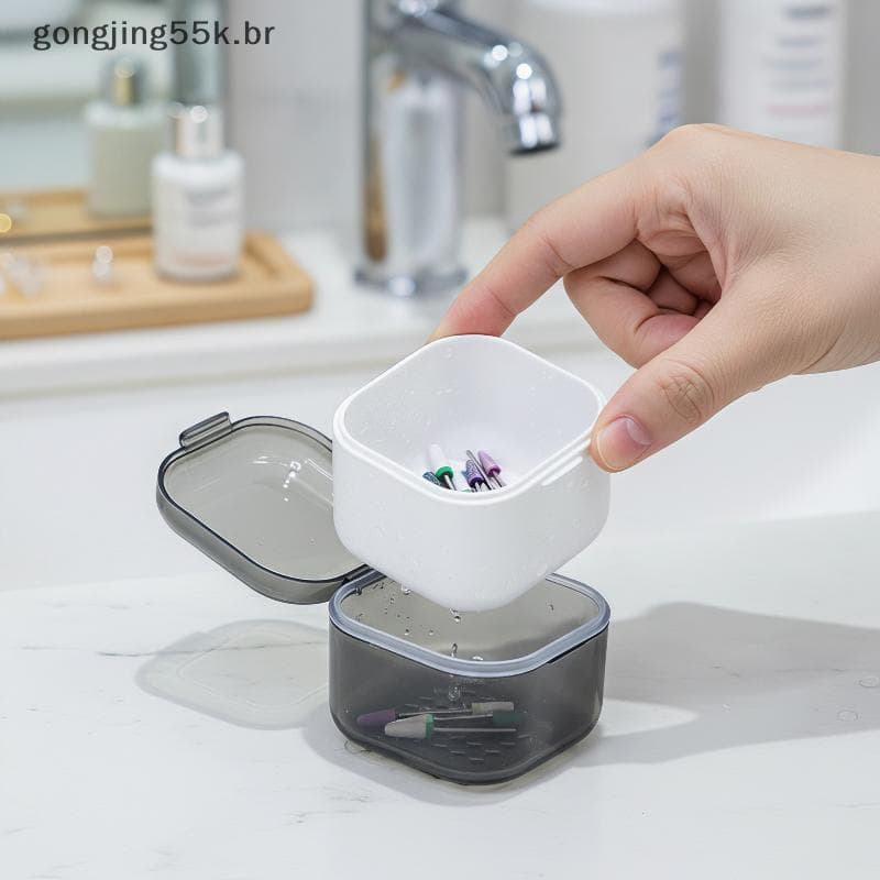gon Caixa De Desinfecção Para Ferramentas De Arte Em Unhas , Multifuncional , Camada Dupla , Esterilizador Uso Manicure