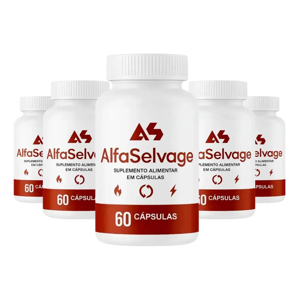 Kit 5 Alfa Selvage Para Bem-estar Masculino