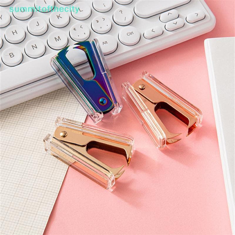 Removedor De Grampos , Material De Escritório , Mini Grampeador Geral , Extrator De Unhas , Ferramentas De Papelaria , 1
