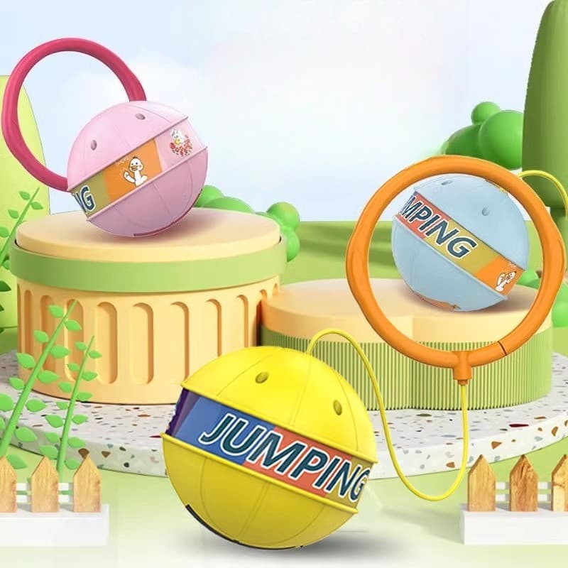 Bola Saltitante Luminosa Para Crianças , Brinquedo De Treinamento De Integração Sensorial , Esportes Ao Ar Livre , Pé Ún