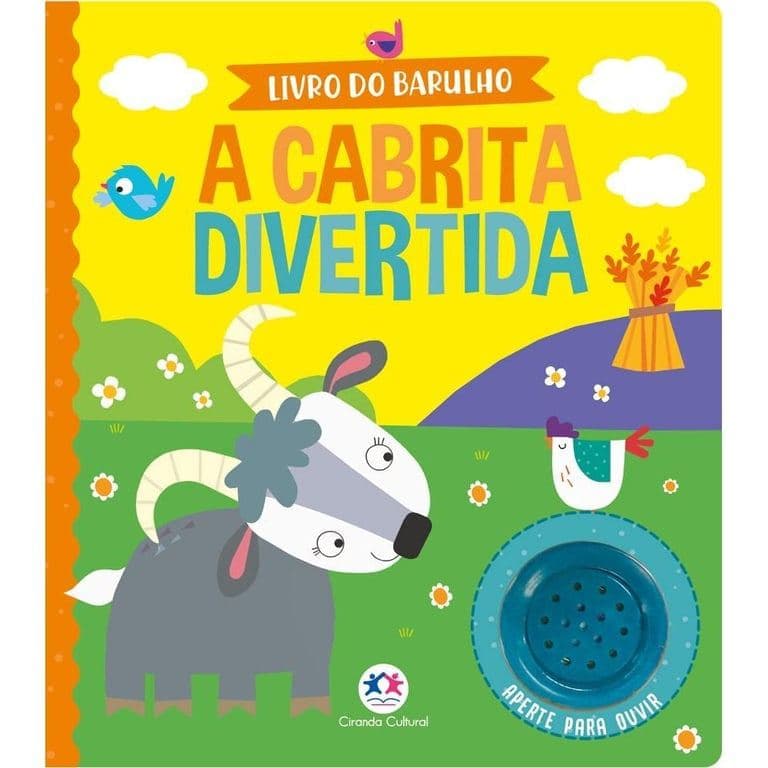 Livro Sonoro - A Cabrita Divertida - Ciranda Cultural (sem Bateria) de Ciranda Cultural 8021431