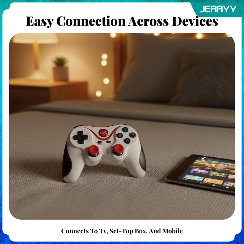 [Wishshopeljj] Controlador De Gamepad Bluetooth Pro Android , TV , Celular , Compatível Com Tablet