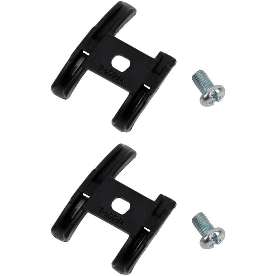 YF007-2 Suporte De Cabo De Bicicleta 2 Pçs Anti Fricção Inferior Shifter Guia Titular Com Parafusos Para Bicicletas De E