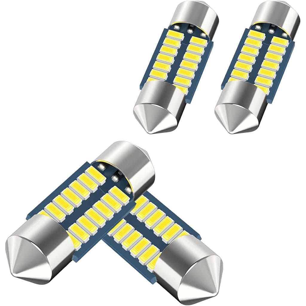 Lâmpada LED para Carro Auto DE3175, Lâmpada LED Festoon de 31mm 1.22in DE3021 DE3022 DE3023 6428 6430 7065, 6000k Branco