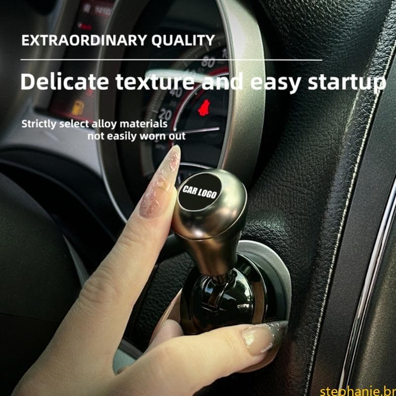 Interruptores Ignição 1 Toque Melhor Qualidade Para Carros Elegante Logotipo