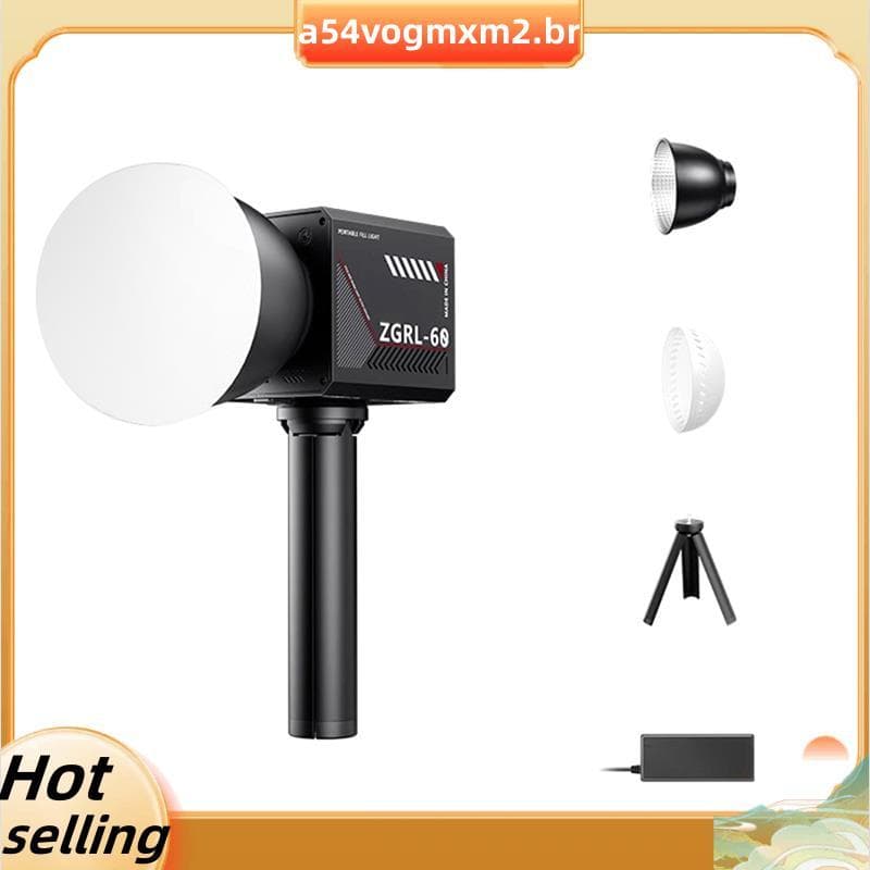 Luzes De Estúdio De 60 W Para Iluminação Fotográfica COB Luz De Vídeo Led Portátil Transmissão Ao Vivo Fotógrafos Em For