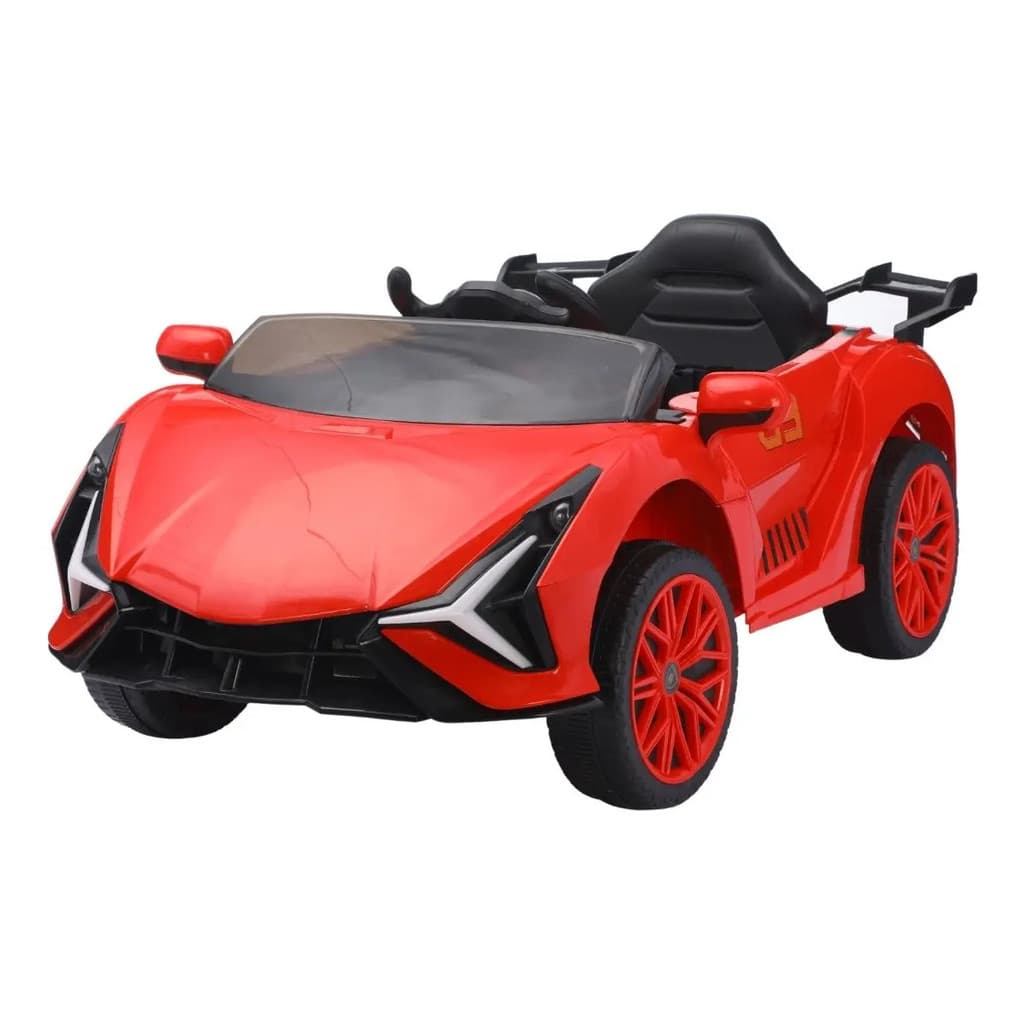 Mini Carro Eletrico Infantil 12V Importway BW373VM Vermelho Com Controle E App
