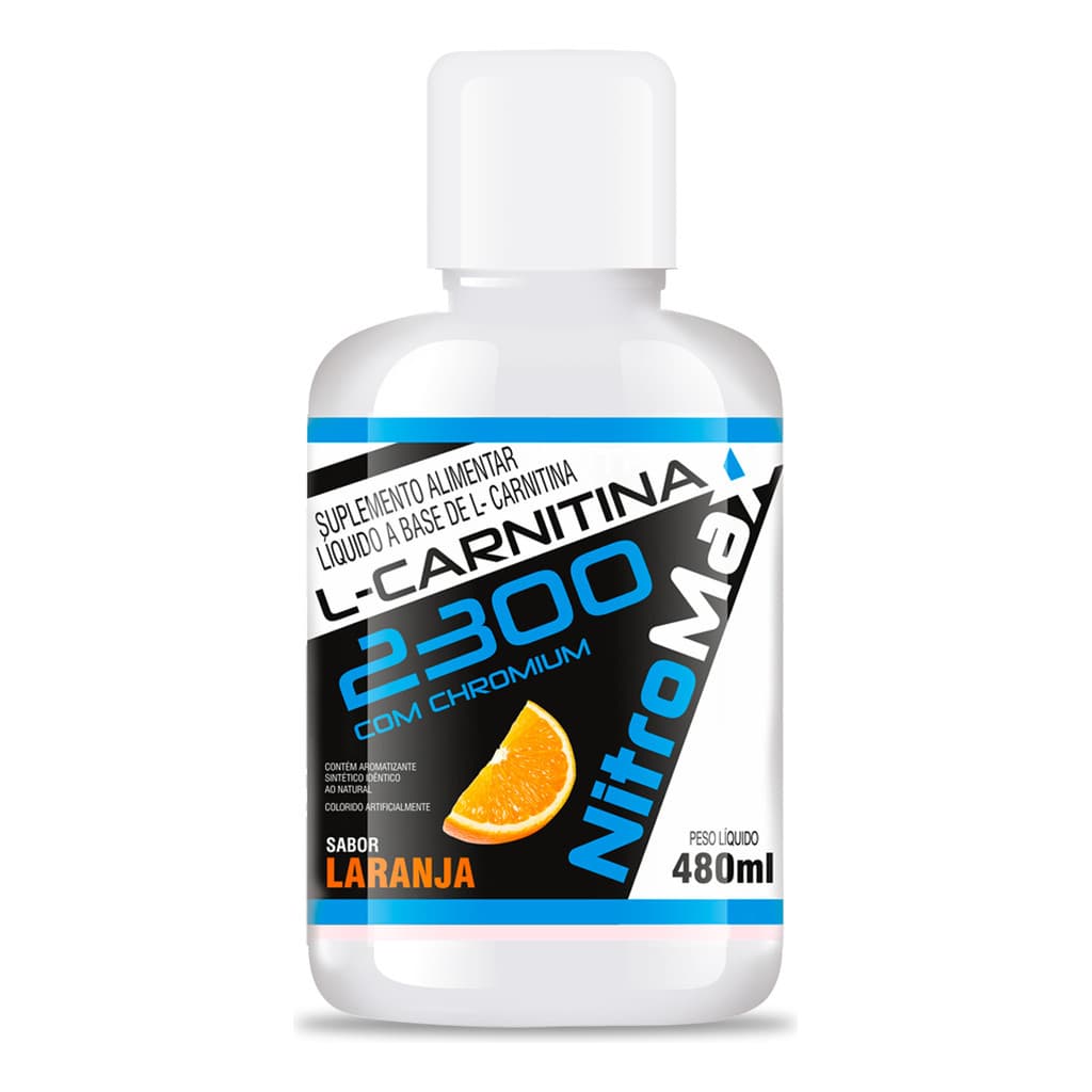 L-carnitina 2300mg Queimador De Gordura Thermo - Nitromax